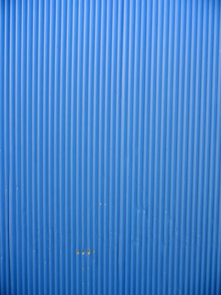 Blue metal curtain — Stock Photo, Image