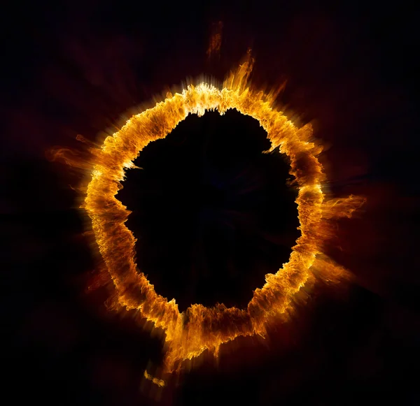 Ring of fire — Stock Photo, Image