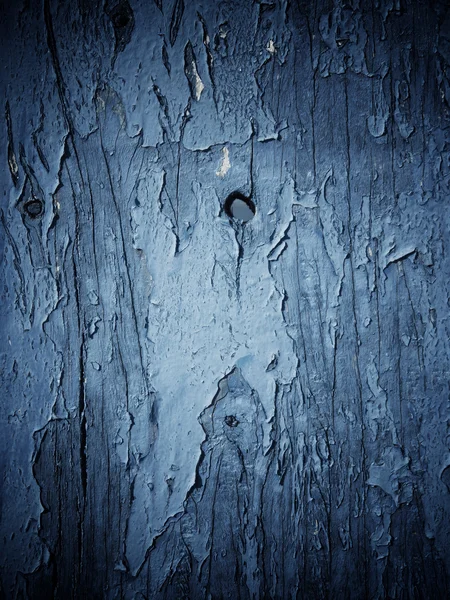 Pittura screpolata su legno — Foto Stock