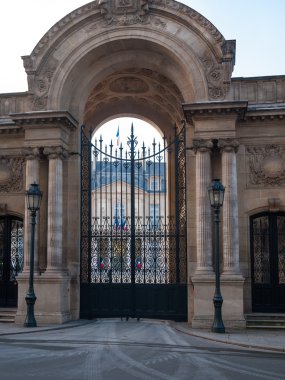 Bayraklar, elysee Sarayı ikamet Fransız presid, Fransız