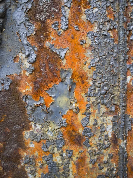 Rostig metall panel — Stockfoto