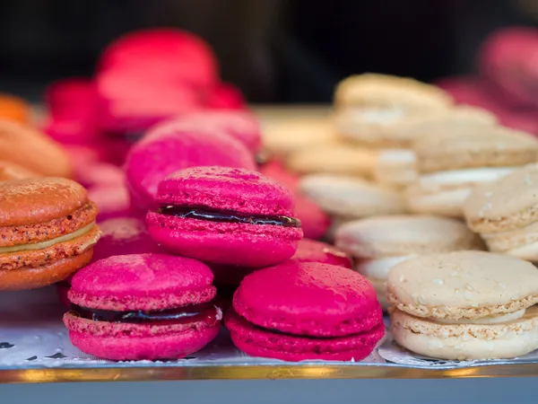 Traditionele Franse macarons — Stockfoto