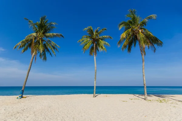 Paesaggio tropicale spiaggia — Foto Stock