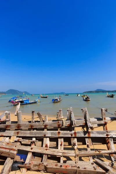 Barco en Phuket Tailandia — Foto de Stock