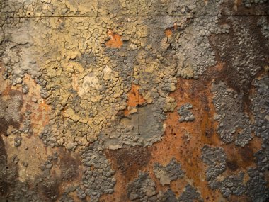 Rusty metal panel clipart