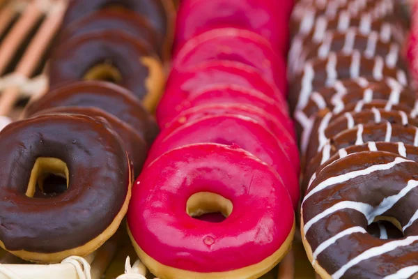 Donuts en el mercado — Foto de Stock