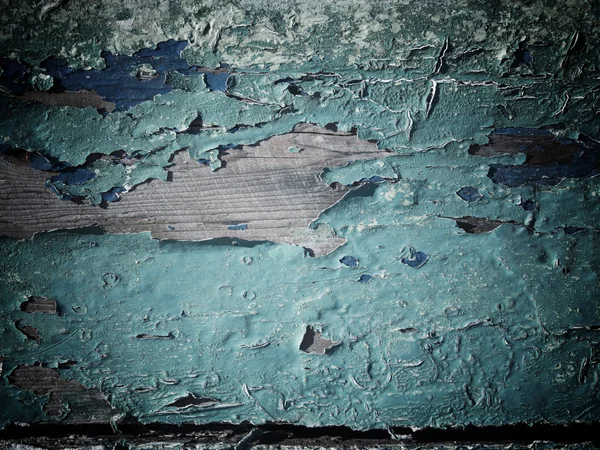 CRACKED PAINT ON WOOD — Stock Photo, Image