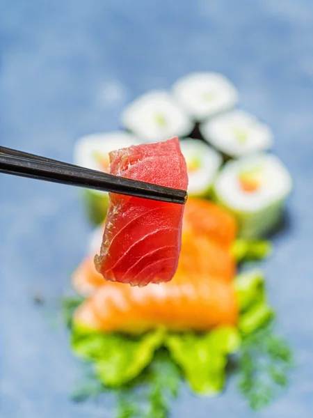 Set de sashimi alimentaire japonais — Photo