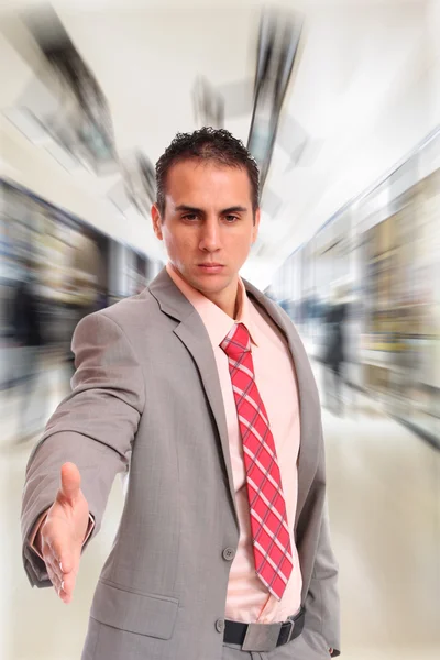 Business man posing — Stock Photo, Image