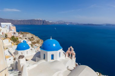 santorini, Yunanistan Kilisesi kubbe
