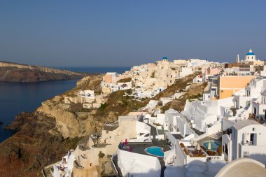 Santorini'de oia görüntüleyin
