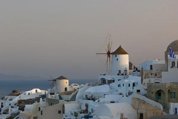 Santorini'de oia görüntüleyin — Stok fotoğraf