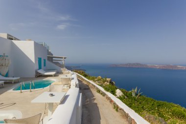 Santorini'de oia görüntüleyin