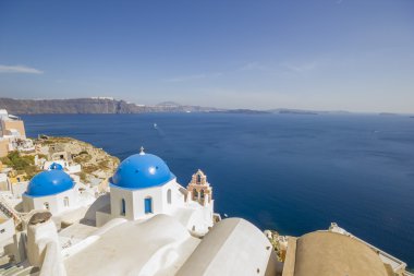 santorini, Yunanistan Kilisesi kubbe