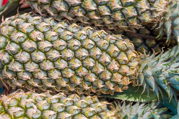 Pineapple pile ready for sale — Stock Photo, Image