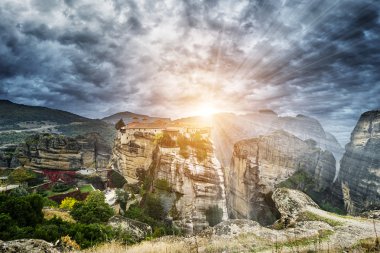 meteora üzerinde monareties