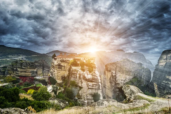 Monareties a meteora — Stock Fotó