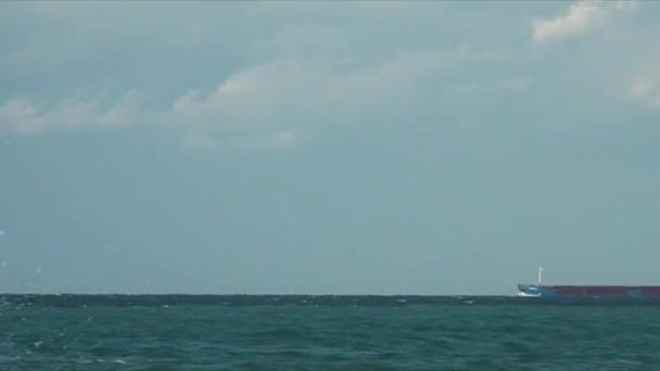 景观的蒂锡利维海滩扎金索斯 — 图库视频影像