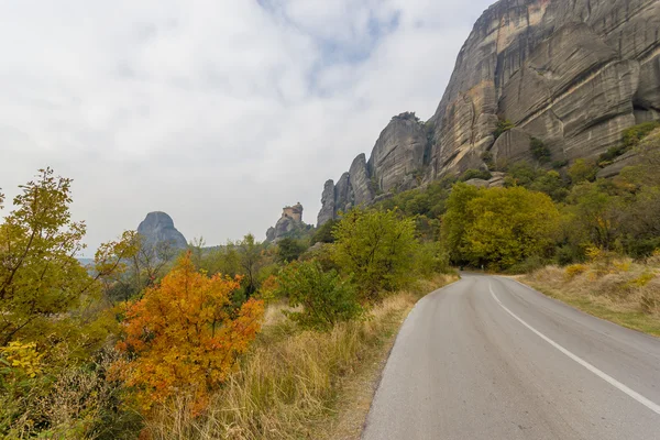 Monarezas em Meteora — Fotografia de Stock