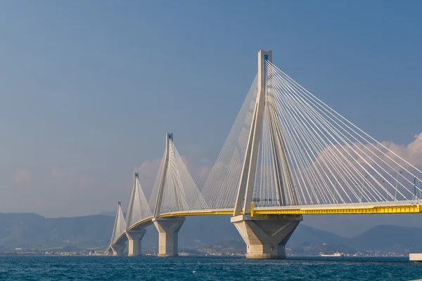 Rio-antirio brug — Stockfoto