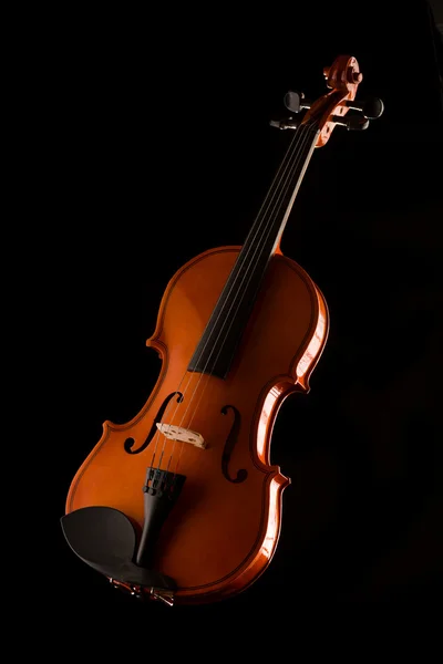 Silhouette of a violin — Stock Photo, Image