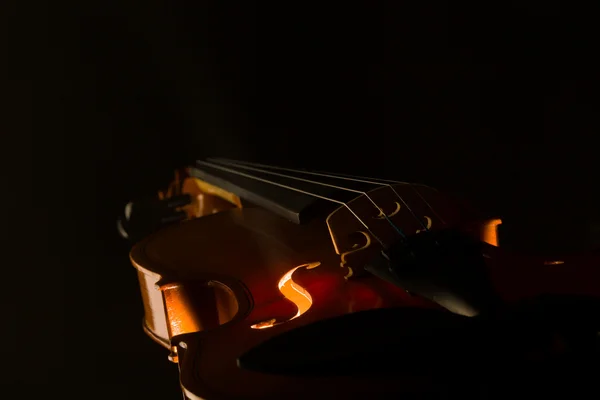 바이올린의 실루엣 — 스톡 사진