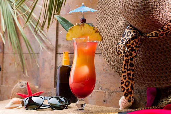 Seks op het strand cocktail — Stockfoto