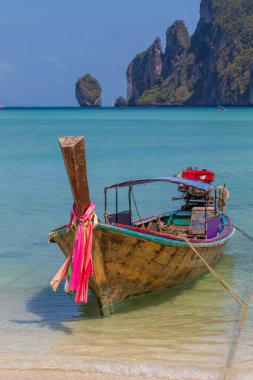 Phi phi Adası Tayland tekne