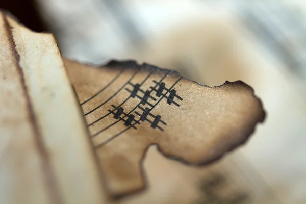 Music Background.Vintage. — Stock Photo, Image