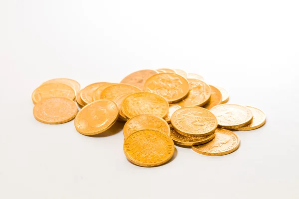 Cinco dólares monedas de oro —  Fotos de Stock