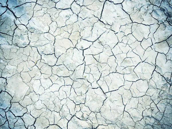 Pęknięcie gleby w porze suchej — Zdjęcie stockowe