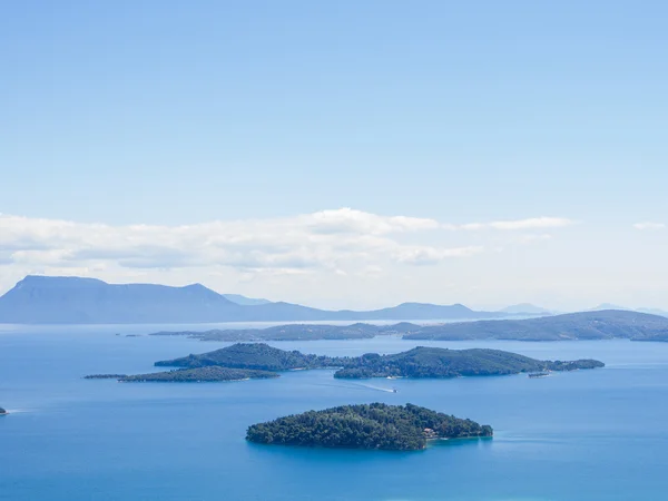 Острів skorpios, поблизу острові lefkada — стокове фото