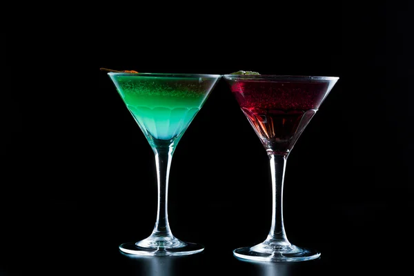 Cocktail com caviar e uísque — Fotografia de Stock