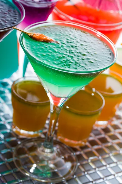Cocktails met kaviaar — Stockfoto