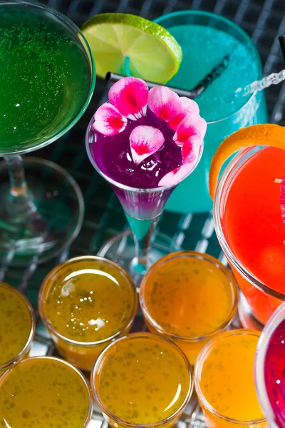 Cocktails mit Kaviar — Stockfoto