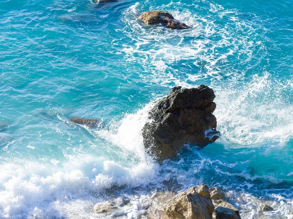 Plage d'Agios Nikitas sur l'île de Lefkas — Photo