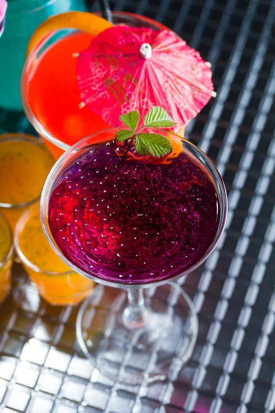 Cocktail con caviale — Foto Stock