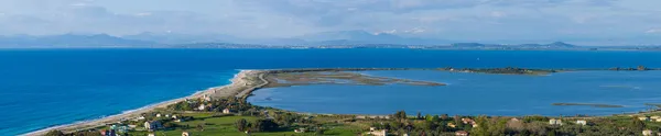 Vista general de la isla de Lefkada en Grecia — Foto de Stock