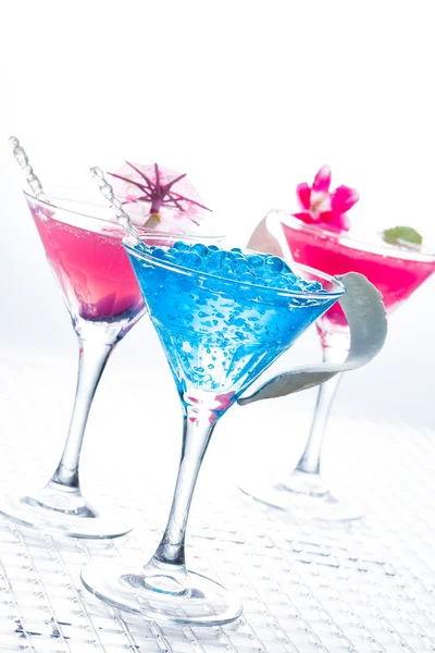 Molecular mixology - Cocktail with caviar — Stock Photo, Image