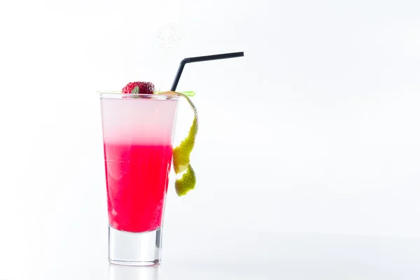 Fresh strawberry cocktail — Stock Photo, Image