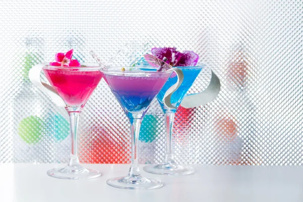 Molecular mixology - Cocktail with caviar — Stock Photo, Image