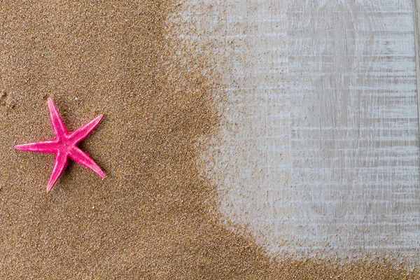 Estrella de mar en la cubierta de la piscina — Foto de Stock