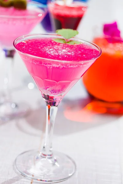 Molecular mixology - Cocktail with caviar — Stock Photo, Image