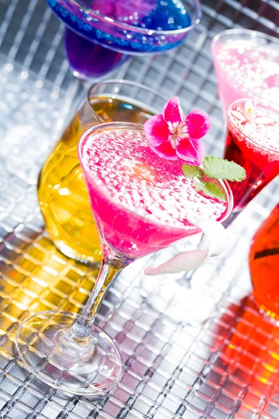 Molekylär mixology - cocktail med kaviar — Stockfoto