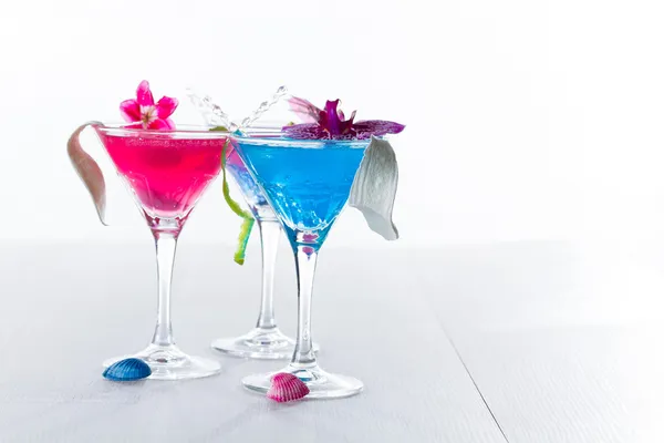 Molecular mixology - Cocktail with caviar — Stock Photo, Image