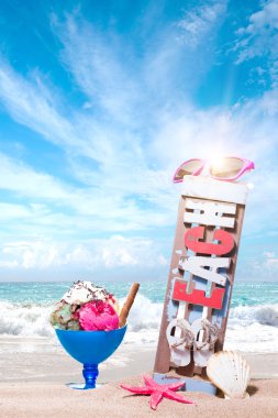 gurme tropikal dondurma tatlı 