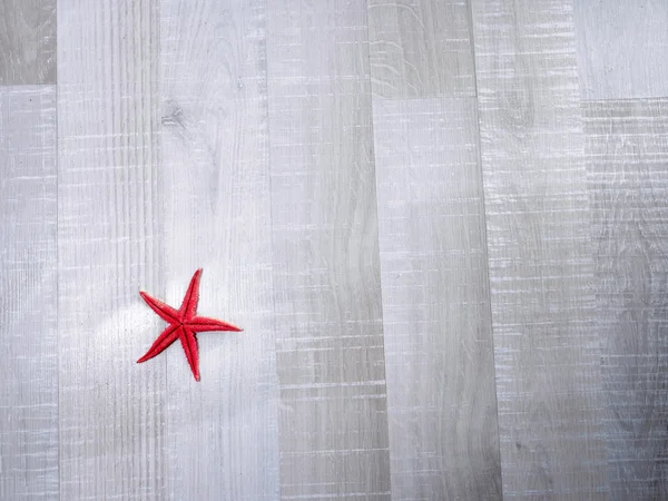 Starfish on the deck — Stock Photo, Image