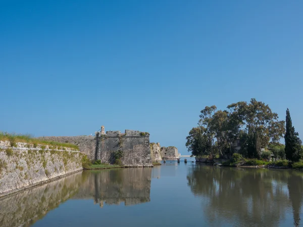 O castelo de Lefkada — Fotografia de Stock