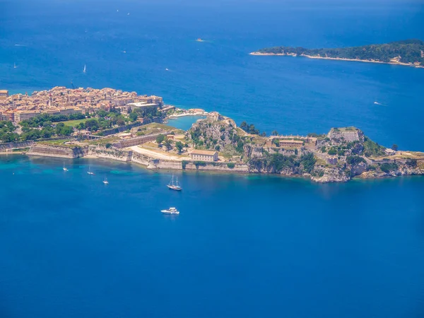 Kerkyra  Old Fortress, Corfu, Greece — Stock Photo, Image