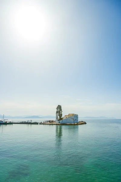 Σκηνή της Μονή Βλαχέρνας, κανόνι, Κέρκυρα — Φωτογραφία Αρχείου